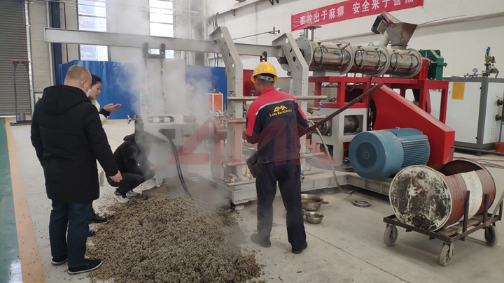 small scale Biofloc Fish feed making machine in the Philippines